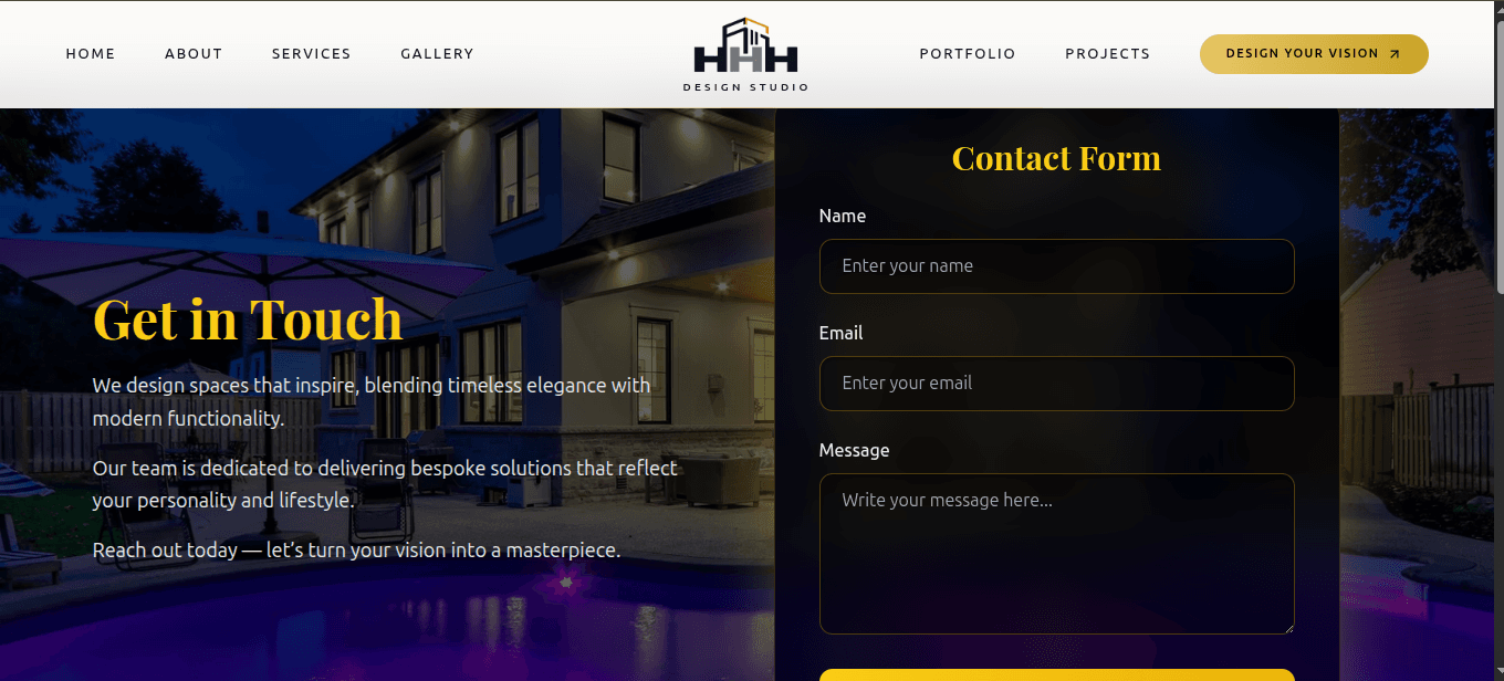 Contact form